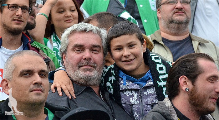 Dění na tribunách: Bohemians - Jablonec