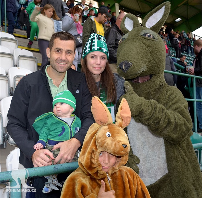 Dění na tribunách: Bohemians - Jablonec