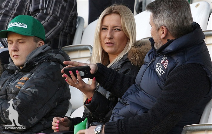 Dění na tribunách: Bohemians - Slovácko