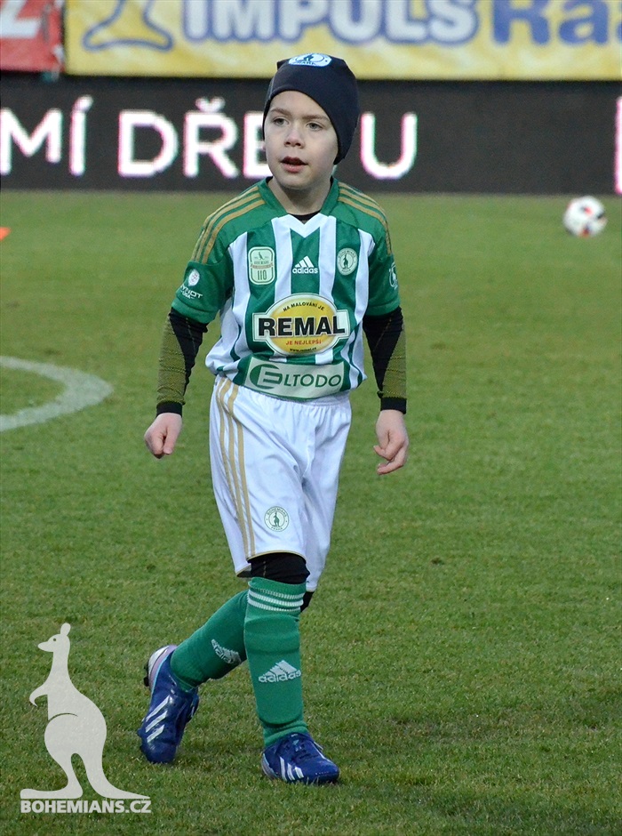 Dění na tribunách: Bohemians - Slovácko