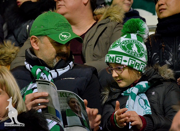 Dění na tribunách: Bohemians x Liberec