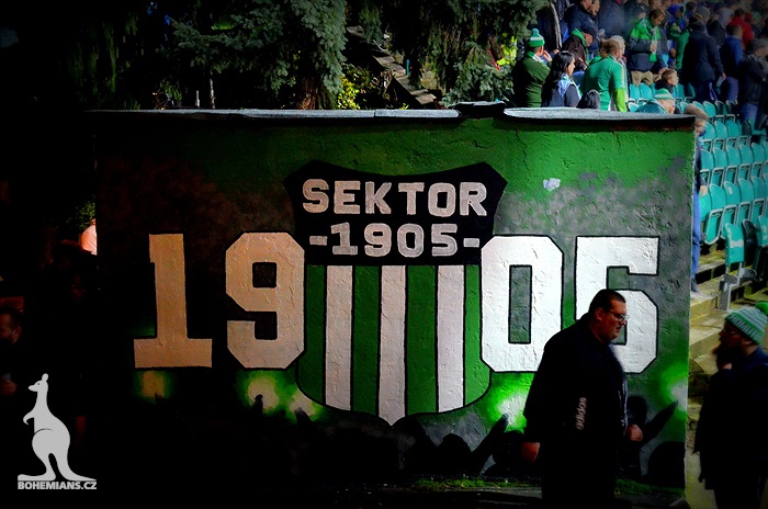 Dění na tribunách: Bohemians x Liberec