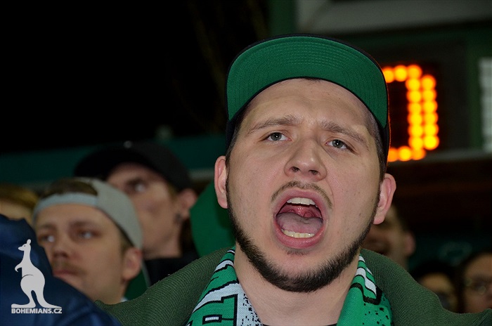 Dění na tribunách: Bohemians x Liberec