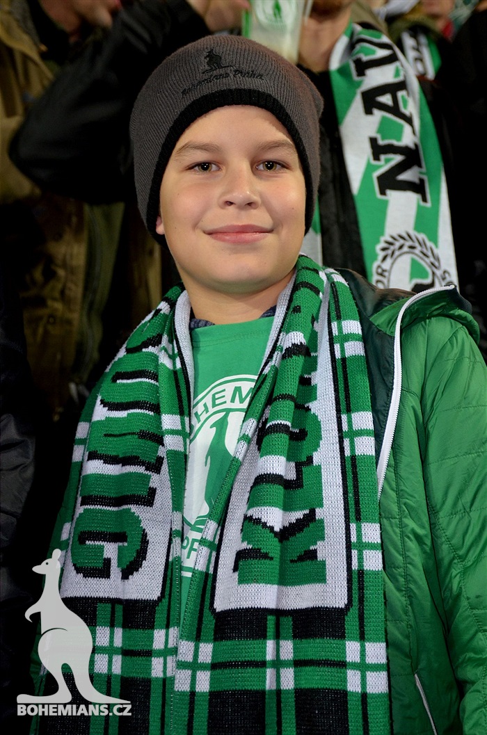 Dění na tribunách: Bohemians x Liberec