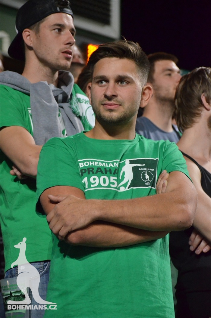 DĚNÍ NA TRIBUNÁCH: Bohemians - Jablonec