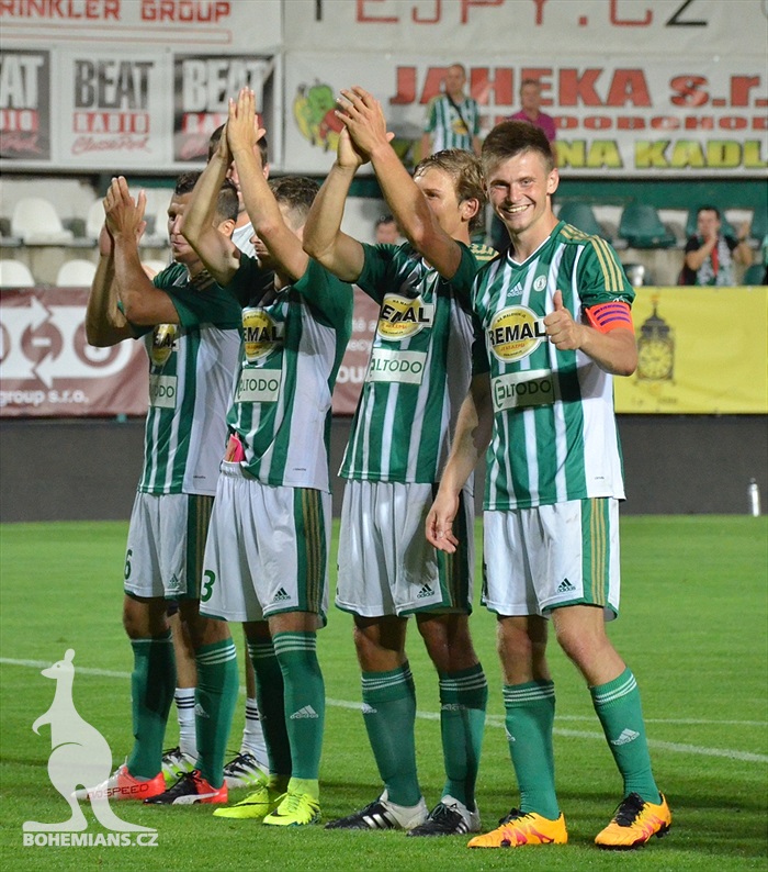 DĚNÍ NA TRIBUNÁCH: Bohemians - Jablonec