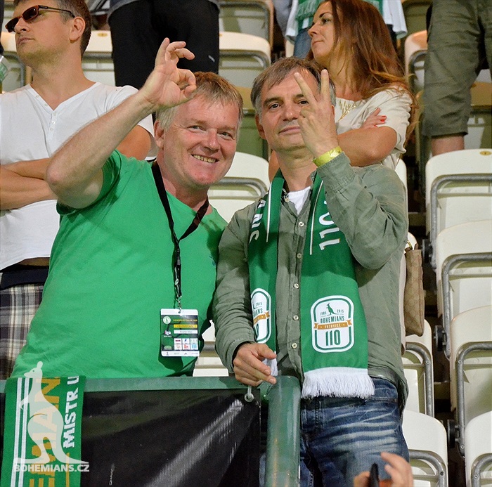 DĚNÍ NA TRIBUNÁCH: Bohemians - Jablonec