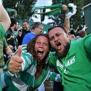 Dění na tribunách: Bohemians - Mladá Boleslav