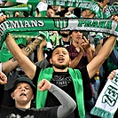 Dění na tribunách: Bohemians - Mladá Boleslav