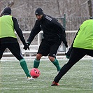 Trénink Bohemians včetně litevských hráčů