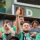 Dění na tribunách: Bohemians - Slovácko