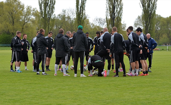 Předzápasový trénink