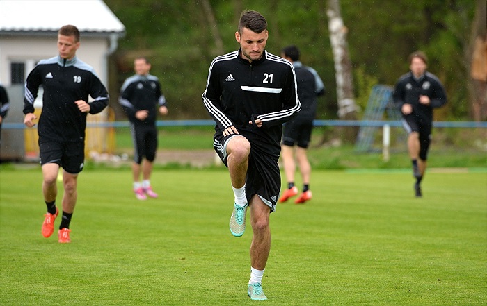 Předzápasový trénink