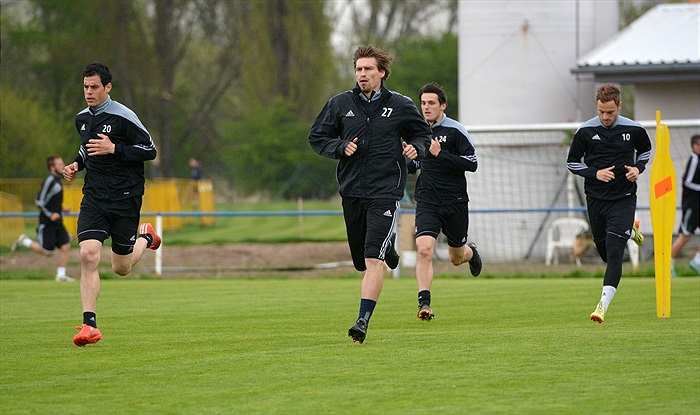 Předzápasový trénink