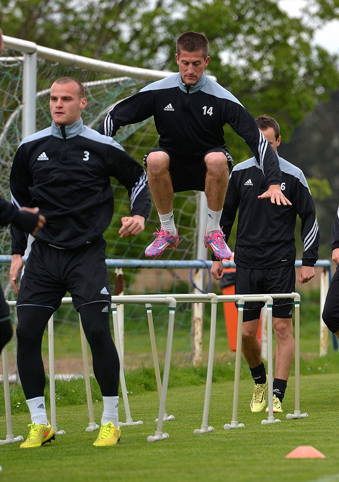 Předzápasový trénink