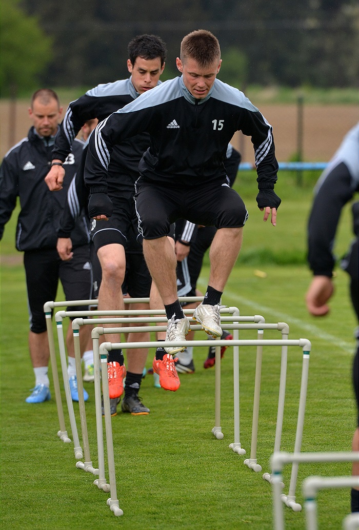 Předzápasový trénink