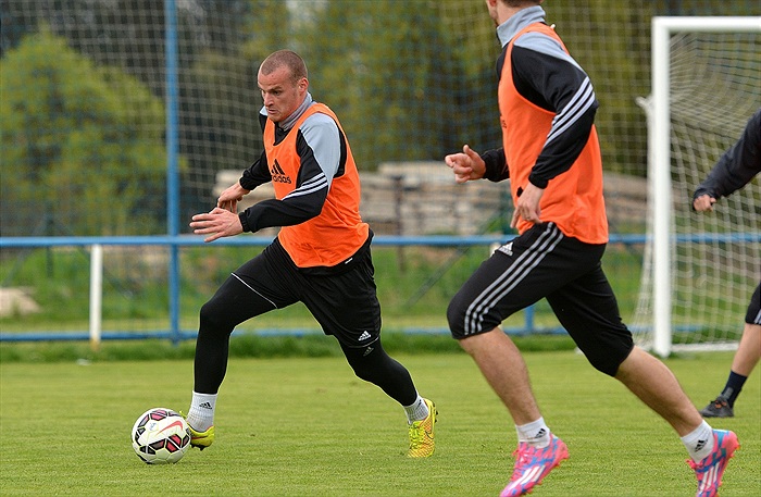 Předzápasový trénink