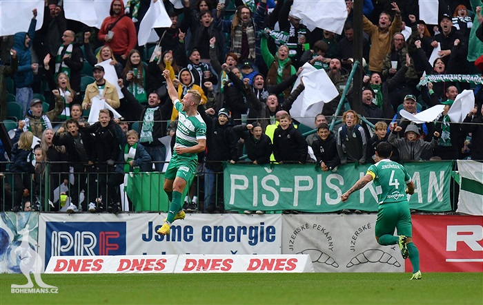 Bohemians - Plzeň 1:1 (0:1)