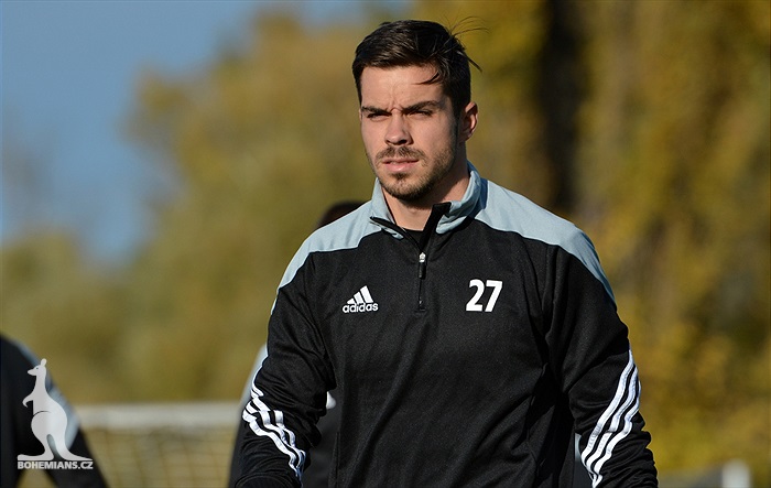 První trénink Petra Buchty