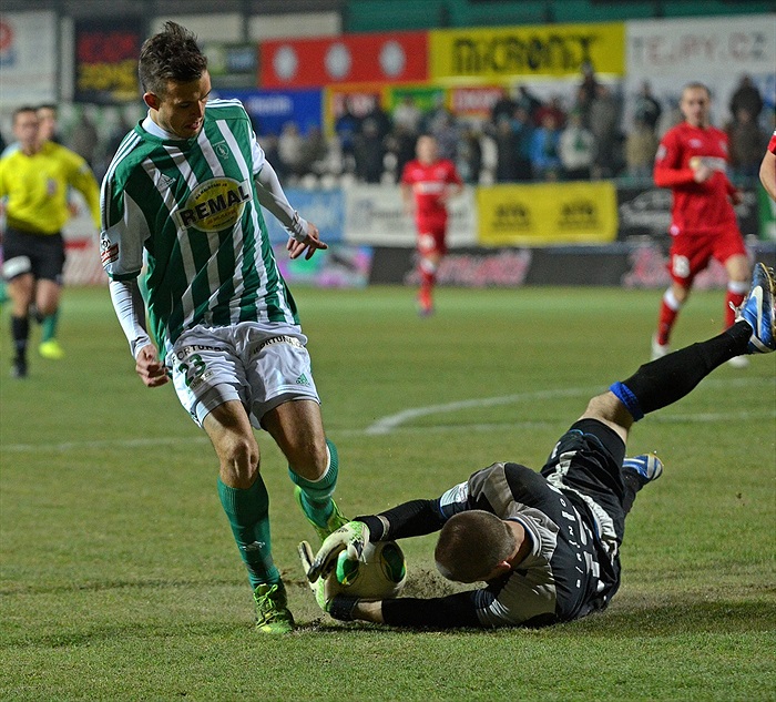 Bohemians Praha 1905 - FC Zbrojovka Brno 1:1 (0:1)