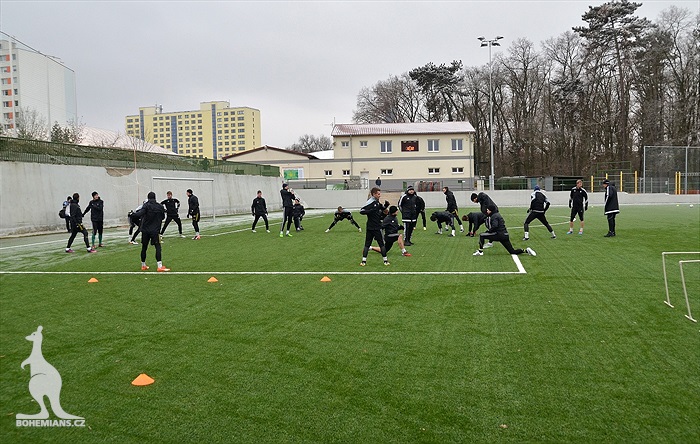 První trénink roku 2017