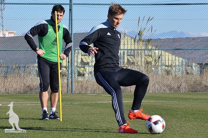 První trénink na soustředění