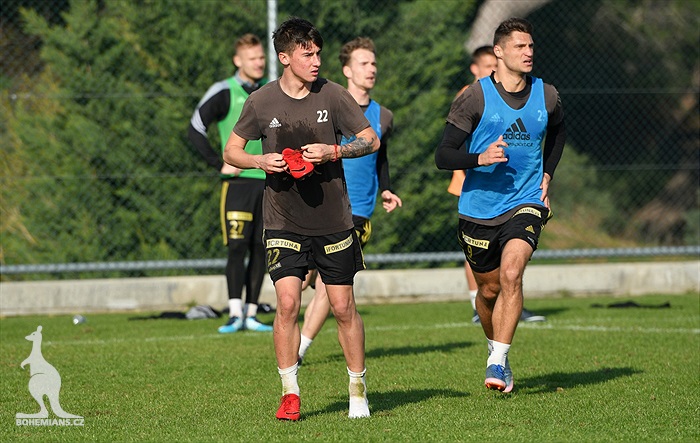 Páteční dopoledníí trénink