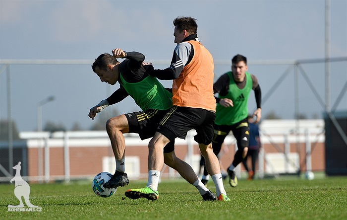 Páteční dopoledníí trénink