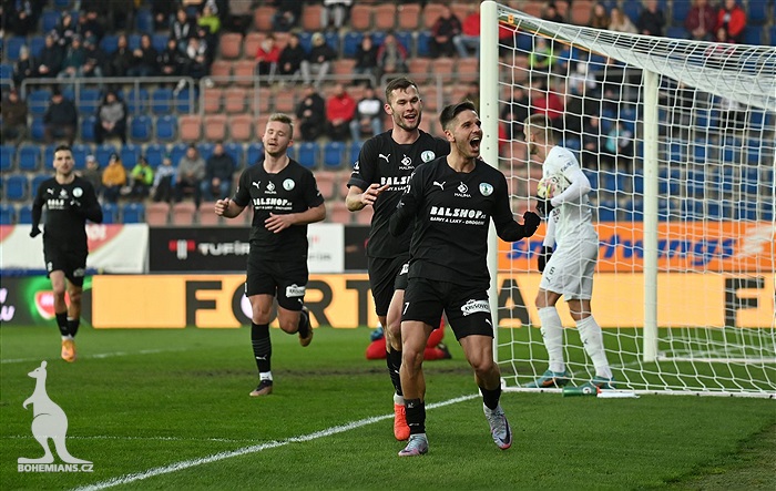 Slovácko - Bohemians 1:2 (0:2)