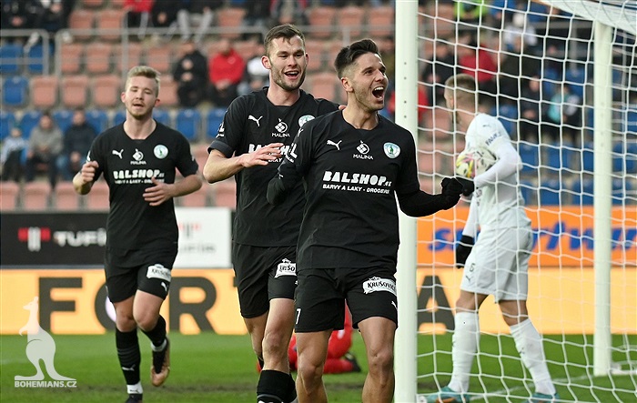 Slovácko - Bohemians 1:2 (0:2)