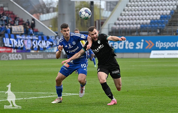 Sigma Olomouc - Bohemians 2:2 (2:2)