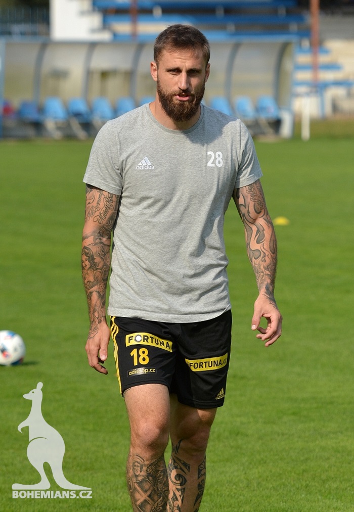 Jan Holedna se zapojil do tréninku