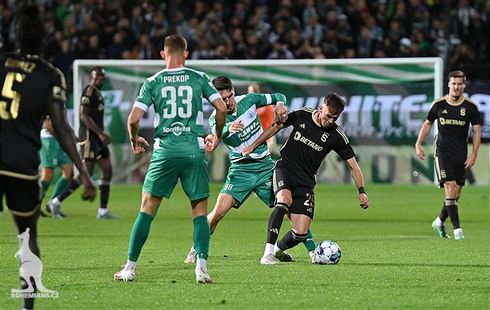 Bohemians - Sparta 1:2 (1:0)