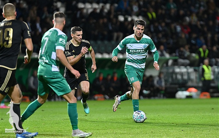 Bohemians - Sparta 1:2 (1:0)