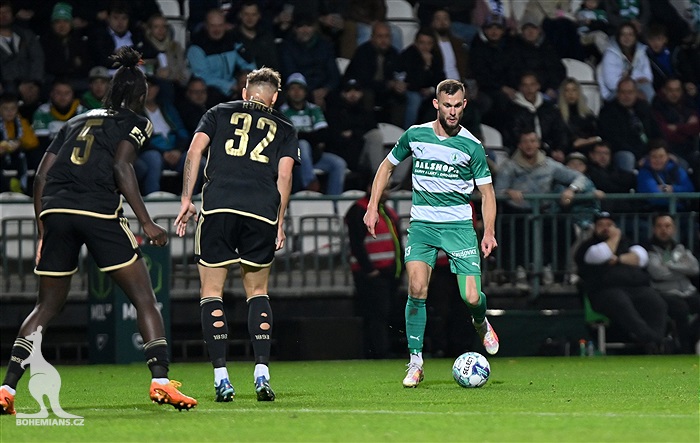 Bohemians - Sparta 1:2 (1:0)