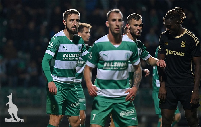 Bohemians - Sparta 1:2 (1:0)