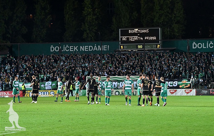 Bohemians - Sparta 1:2 (1:0)