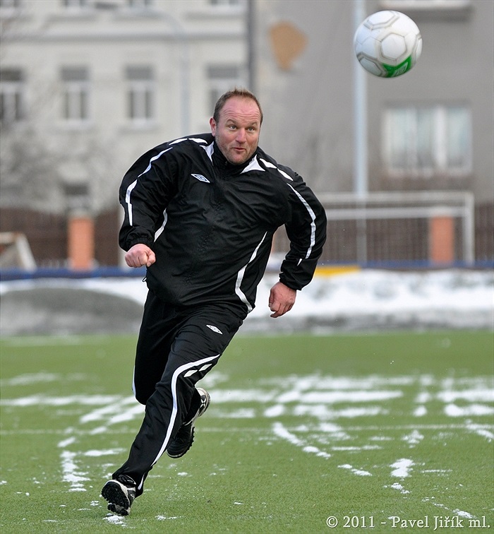 Zapojil se i trenér Hoftych