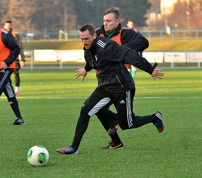 Odpoledne Klokani trénovali na hřišti