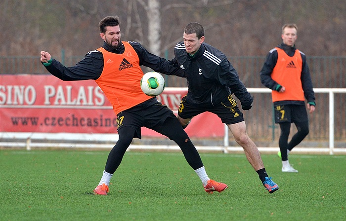 Odpoledne Klokani trénovali na hřišti