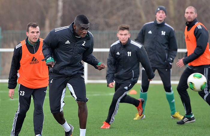 Odpoledne Klokani trénovali na hřišti