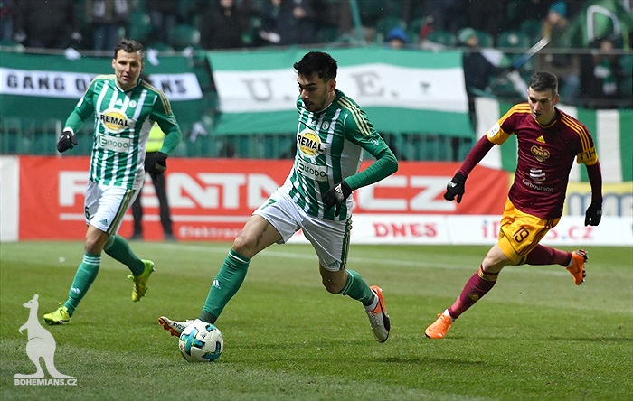 Bohemians Praha 1905 - FK Dukla Praha 2:0 (1:0)