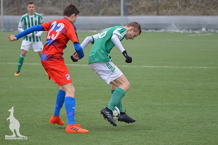 U15 Bohemians - Plzeň 1:3
