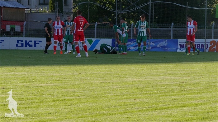 Bohemians Praha 1905 - FK Crvena zvezda Bělehrad 0:1 (0:0)