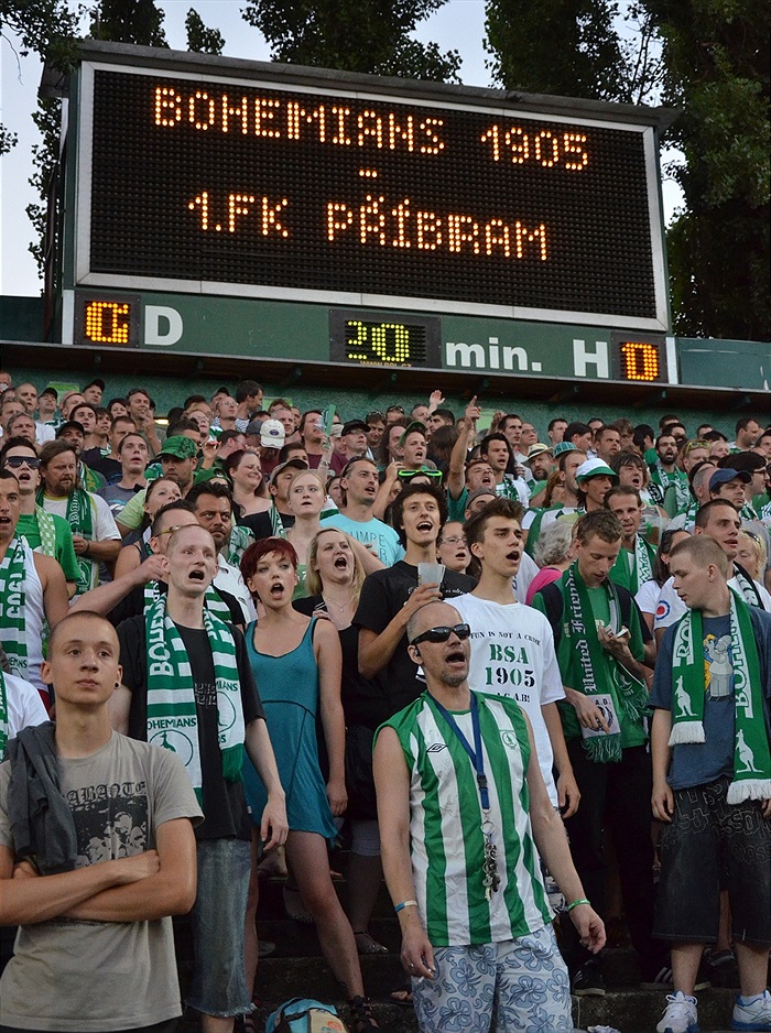 Bohemians Praha 1905 - 1. FK Příbram 2:0 (1:0)