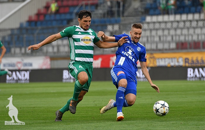 SK Sigma Olomouc - Bohemians Praha 1905 2:3 (2:0)