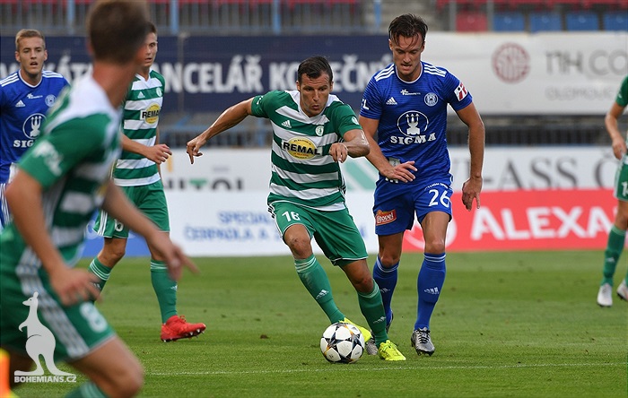 SK Sigma Olomouc - Bohemians Praha 1905 2:3 (2:0)