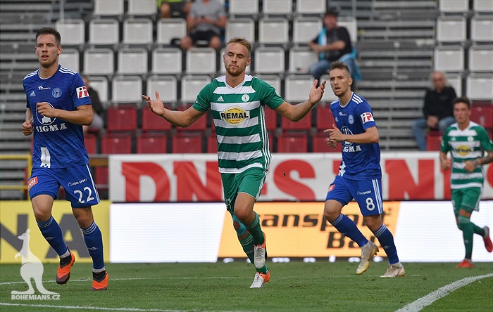 SK Sigma Olomouc - Bohemians Praha 1905 2:3 (2:0)