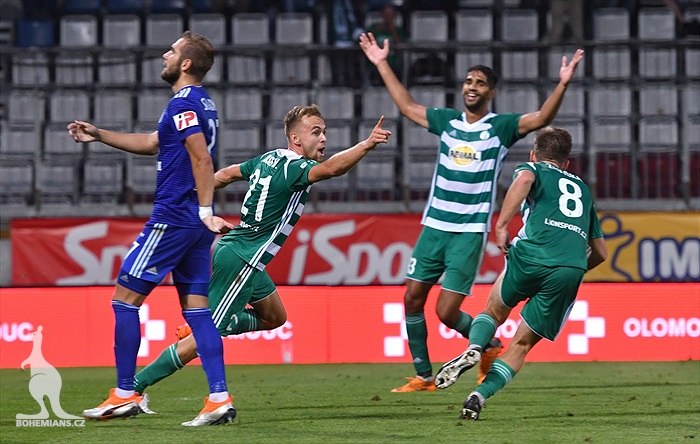 SK Sigma Olomouc - Bohemians Praha 1905 2:3 (2:0)