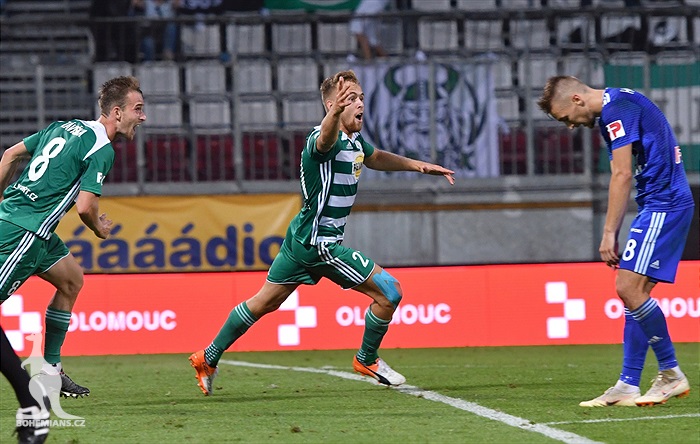 SK Sigma Olomouc - Bohemians Praha 1905 2:3 (2:0)